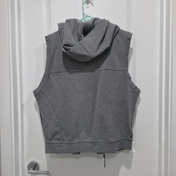 Nike Gray Sleeveless Hoodie Vest - Picture 3 of 7